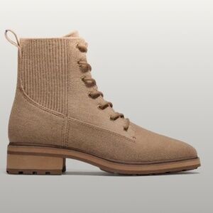 Rothy’s Tan Lace-Up Boots - NEW IN BOX!